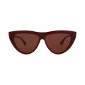 Bottega Veneta Cat Eye Sunglasses — Red