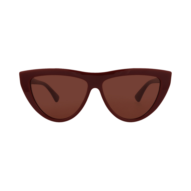 Bottega Veneta Cat Eye Sunglasses — Red