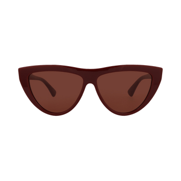 Bottega Veneta Cat Eye Sunglasses — Red