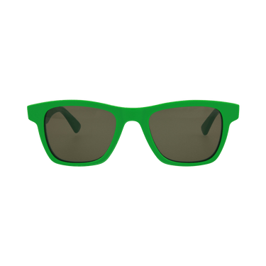 Bottega Veneta Square Sunglasses — Green