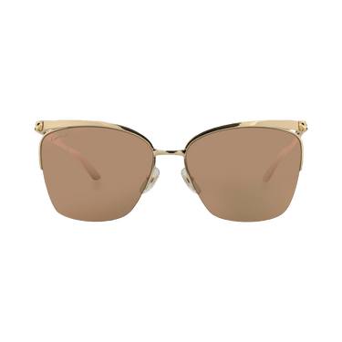 Cartier Square Sunglasses — Gold