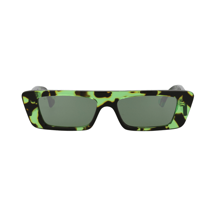 Gucci Square Sunglasses — Brown