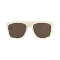 Gucci Square Sunglasses — White