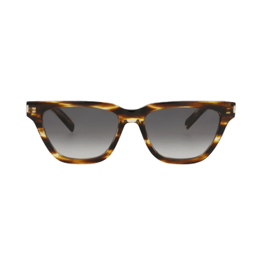 Saint Laurent Cat Eye Sunglasses — Brown
