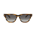 Saint Laurent Cat Eye Sunglasses — Brown