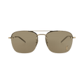 Saint Laurent Aviator Sunglasses — Brown