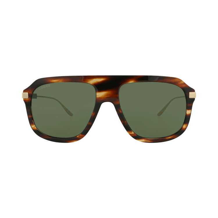 Gucci Aviator Sunglasses — Brown