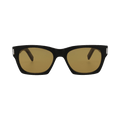 Saint Laurent Square Sunglasses — Black