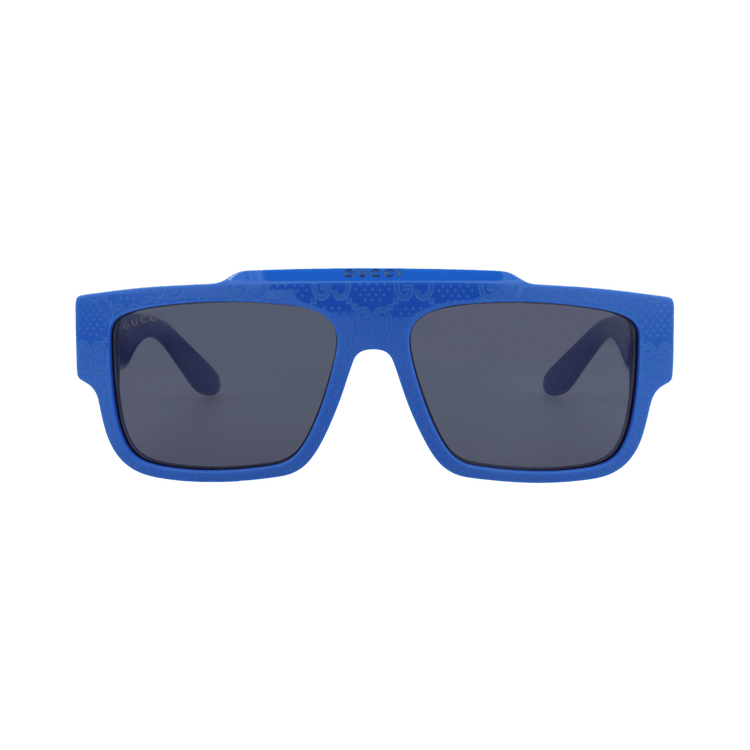 Gucci Square Sunglasses — Blue