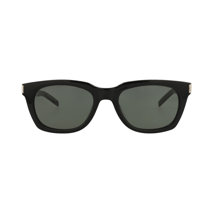 Saint Laurent Square Sunglasses — Black