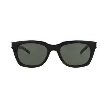 Saint Laurent Square Sunglasses — Black