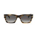 Saint Laurent Square Sunglasses — Brown