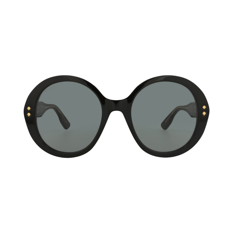 Gucci Round Sunglasses — Black