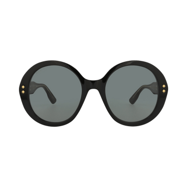 Gucci Round Sunglasses — Black