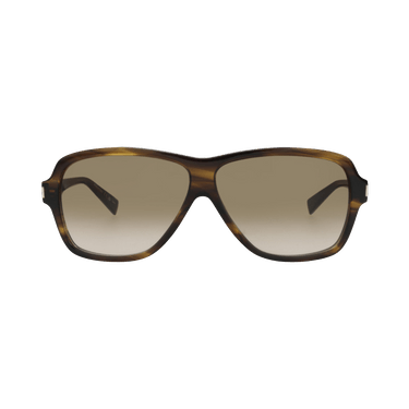 Saint Laurent Aviator Sunglasses — Brown