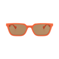Gucci Square Sunglasses — Orange