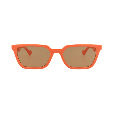 Gucci Square Sunglasses — Orange