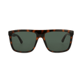 Gucci Square Sunglasses — Brown