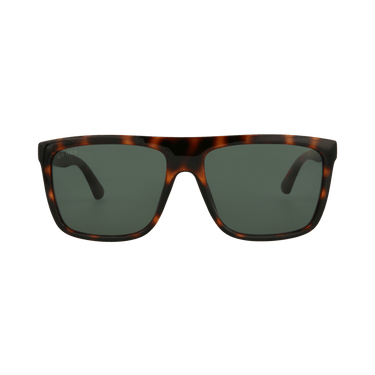Gucci Square Sunglasses — Brown