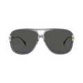 Gucci Aviator Sunglasses — Grey