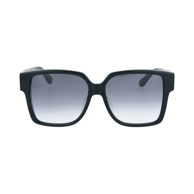 Saint Laurent Square Sunglasses — Grey