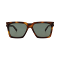 Saint Laurent Square Sunglasses — Brown