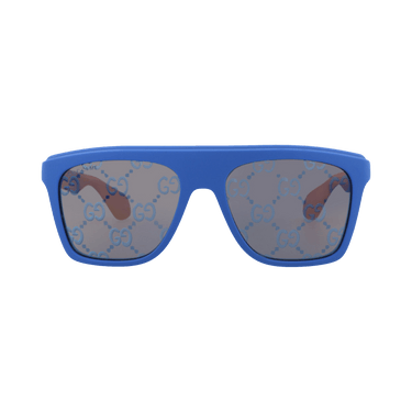 Gucci Square Sunglasses — Blue