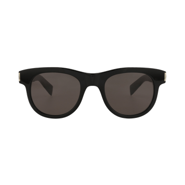 Saint Laurent Round Sunglasses — Black