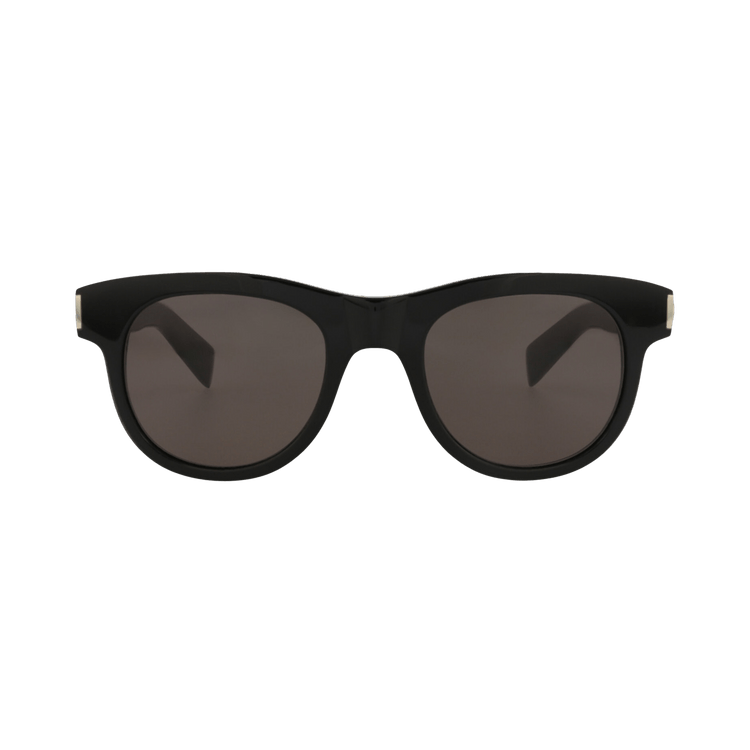 Saint Laurent Round Sunglasses — Black