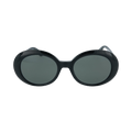 Saint Laurent Round Sunglasses — Green