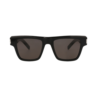 Saint Laurent Square Sunglasses — Black