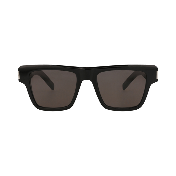 Saint Laurent Square Sunglasses — Black