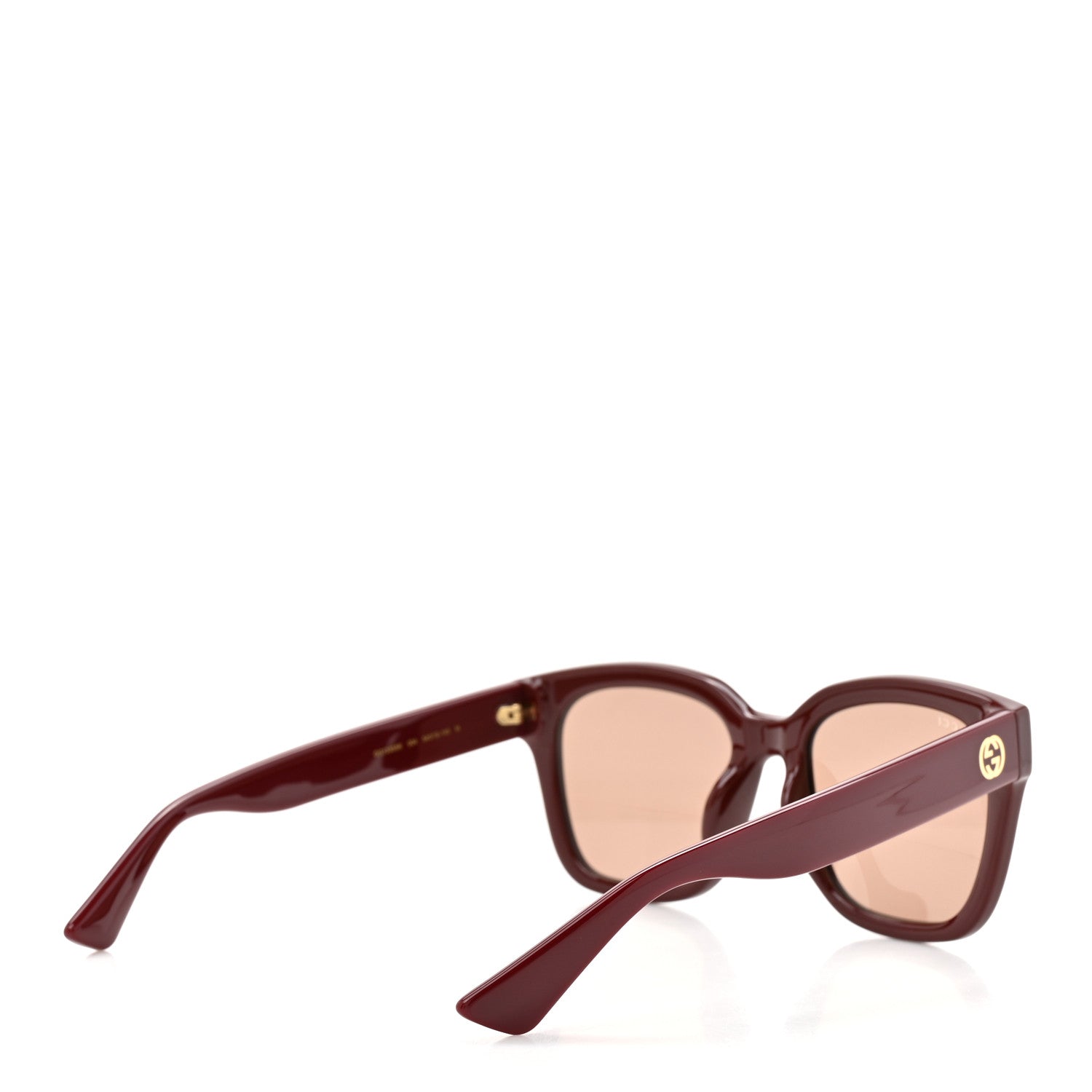 Gucci Square Sunglasses — Red
