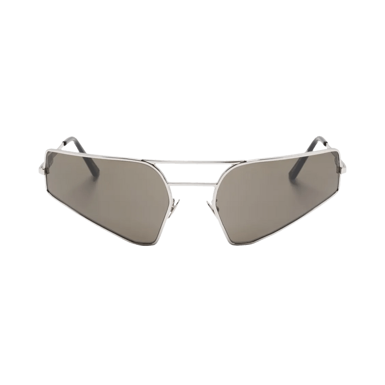 Rick Owens Prong Sunglasses — Silver