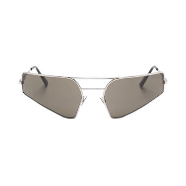 Rick Owens Prong Sunglasses — Silver