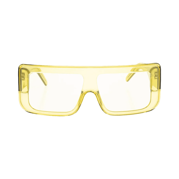 Rick Owens Documenta Sunglasses — Yellow
