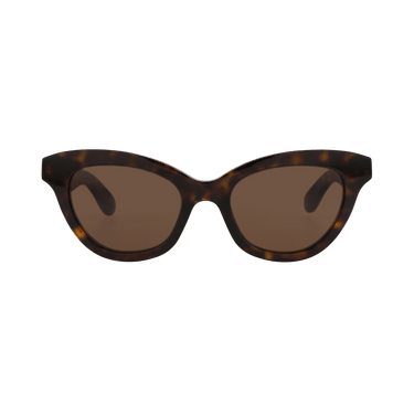 Alexander McQueen Cat Eye Sunglasses — Brown
