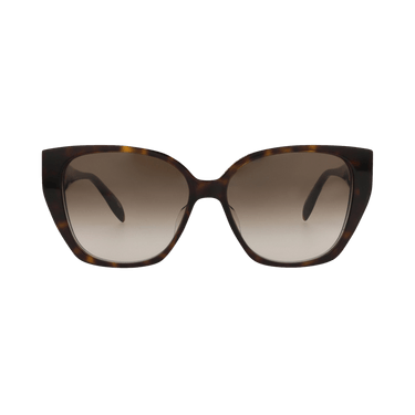 Alexander McQueen Cat Eye Sunglasses — Brown