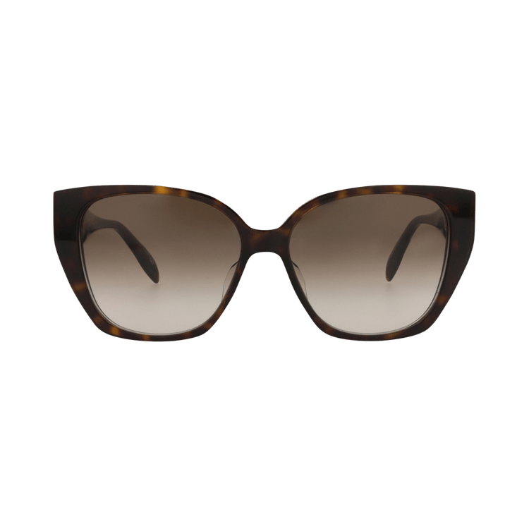 Alexander McQueen Cat Eye Sunglasses — Brown