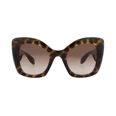 Alexander McQueen Cat Eye Sunglasses — Brown