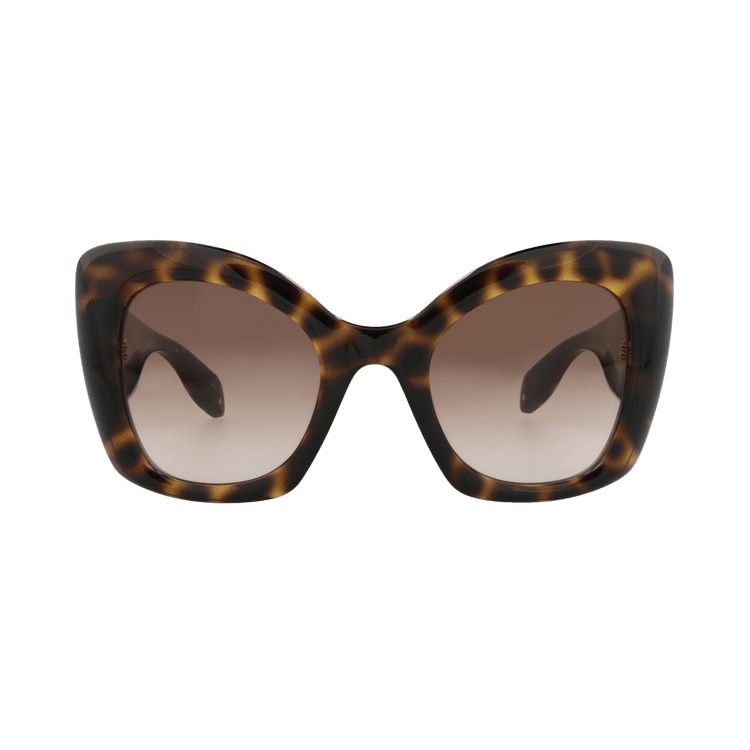 Alexander McQueen Cat Eye Sunglasses — Brown