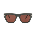 Alexander McQueen Square Sunglasses — Grey