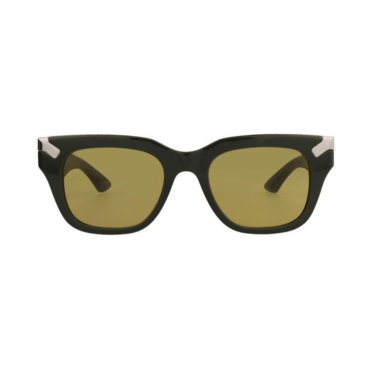 Alexander McQueen Square Sunglasses — Green