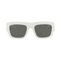 Alexander McQueen Square Sunglasses — White