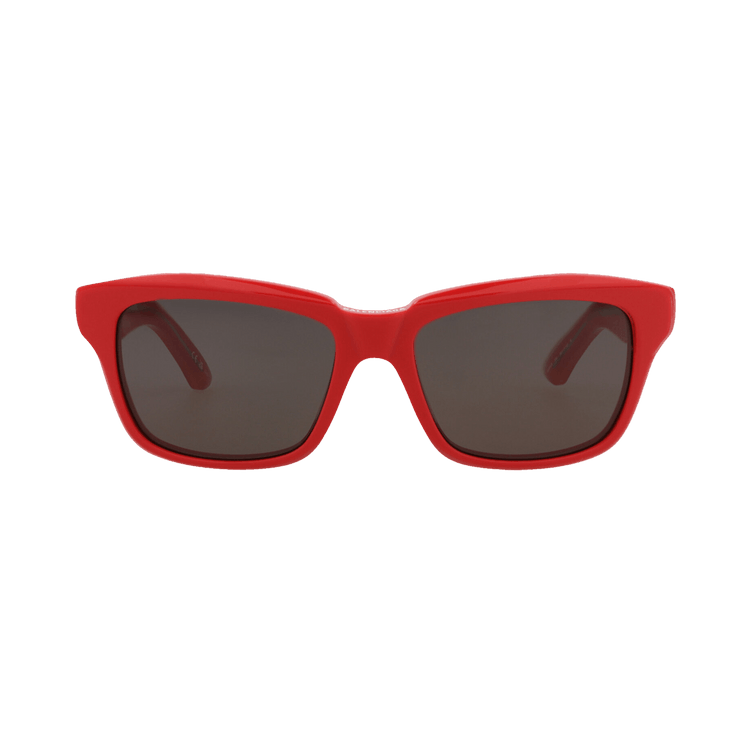Balenciaga Square Sunglasses — Red