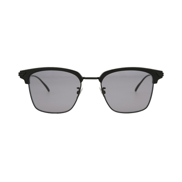 Bottega Veneta Square Sunglasses — Black