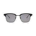 Bottega Veneta Square Sunglasses — Black