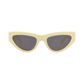 Bottega Veneta Cat Eye Sunglasses — Yellow
