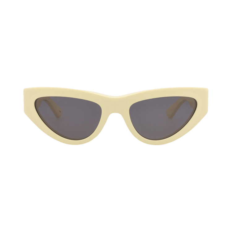 Bottega Veneta Cat Eye Sunglasses — Yellow