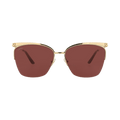 Cartier Square Sunglasses — Gold